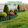 SHAOKAOLU 59FT Landscape Edging, 6" Tall Plastic Landscape Border w/Stakes
