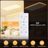 MOONSEA 23 Inch LED Flat Panel Light with Remote Control