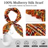 MANSPHIL Boho Silk Bandanas, 100% Mulberry Silk Hair Wrap for