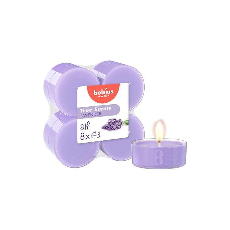 Bolsius True Scents - Maxi Scented Tea Lights - Lavender