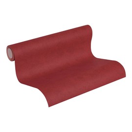 CONCORD WALLCOVERINGS ™ Sample for Display Purpose only Plain Textured Wallpaper Featuring Painted Wall, Red Bordeux, 7 in x 10 in; 378448