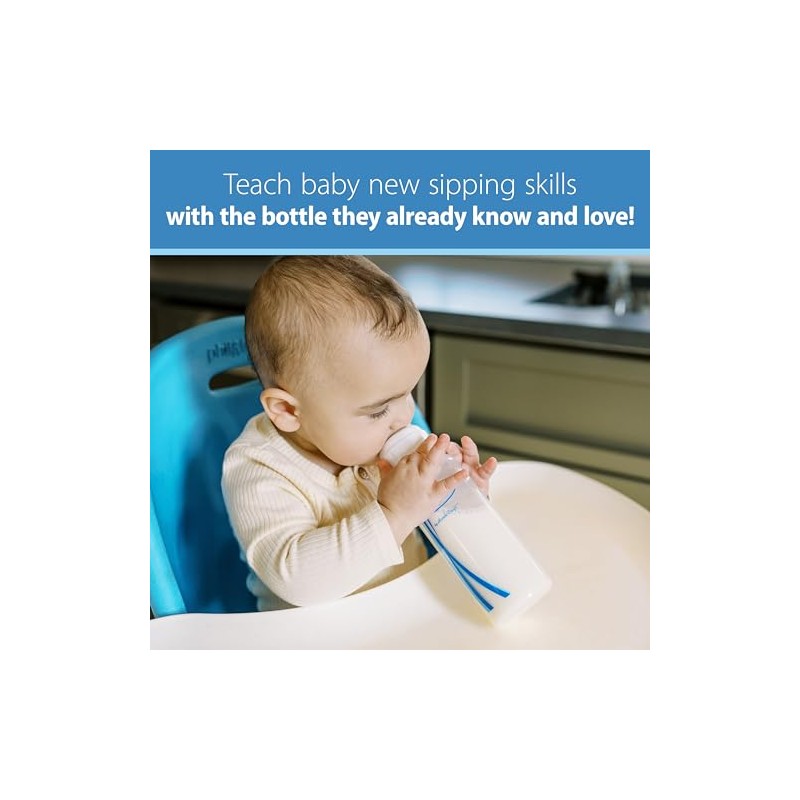Dr. Brown's Milestones Options+ Sippy Spouts, Narrow, Soft 100% Silicone