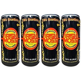 BIG BAMBOO JAMAICAN IRISH MOSS VANILLA DRINK 9.8 OZ 4PK