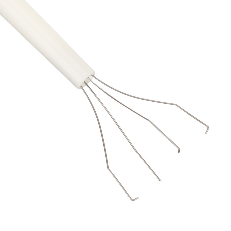 2pcs Pickle Picker Stainless Steel Plastic Pickle Pincher Pickle Fork