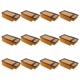 PUR Engine Air Filter (12 Pack) Replacement For Ford F-350 Super Duty F-250 F-450 F-550 F-650 F-750 K57-101997