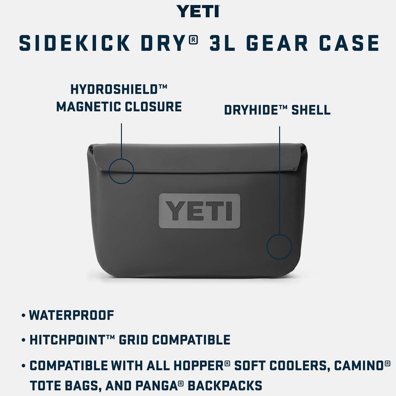 YETI Sidekick Dry 3L Gear Case, Navy