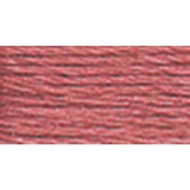 DMC 117-223 Six Strand Embroidery Cotton Floss, Medium Shell Pink, 8.7-Yard