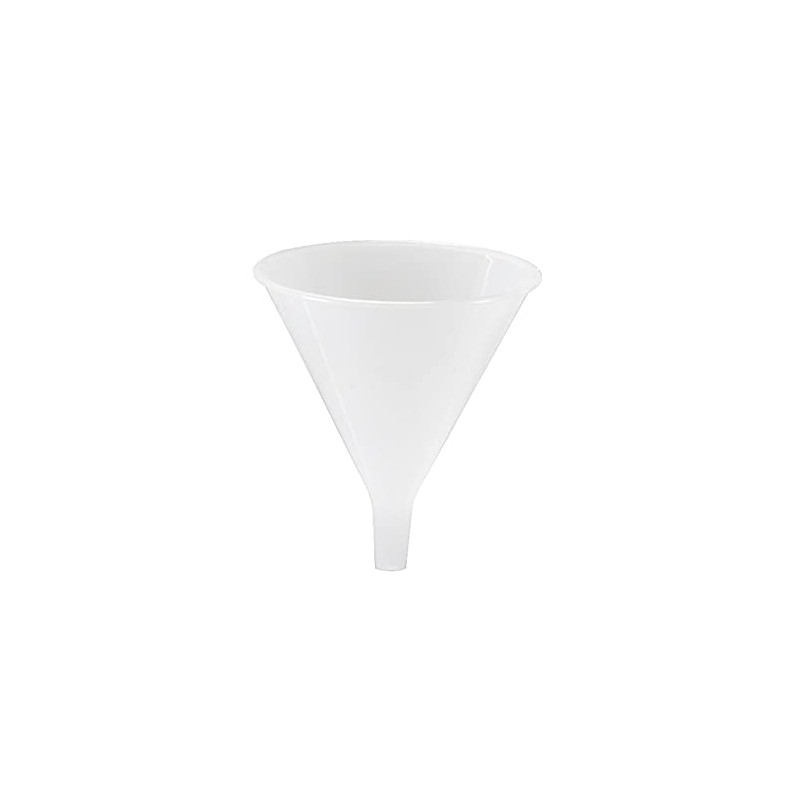 Hutzler 4-ounce Plastic Funnel, Natural