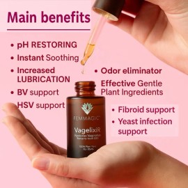 Feminine pH Balance Support Gel – Herbal Intimate Care Formula for Soothing Comfort, Freshness & Daily Vaginal Wellness Hydration Treatment