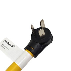 Parkworld 79049 Adapter Cord NEMA 10-50P Male to Shore Power SS2-50R Female, 50A, 125V/250V, 1.5FT