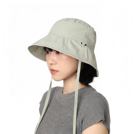 YOUMMY Women's Wide Brim Hat, UV Protection, Wide Brim Hat, Hand Wash, Spring and Summer, UV Protection, Foldable, Wide Brim, UV Protection, Sun Protection, String Included, UPF 50+, green, Free size