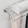RTCUL Bathroom Towel Rack 24 Inch Tower Holder with Double