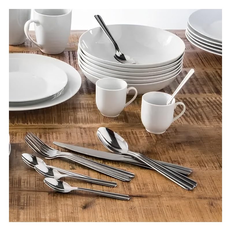 PRADEL ESSENTIEL - Set di posate da 24 pezzi per