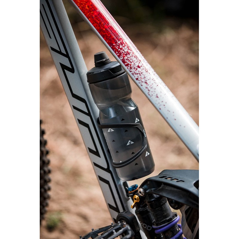 Zefal Sense Soft 80 No-Mud Water Bottle, White, 800ml