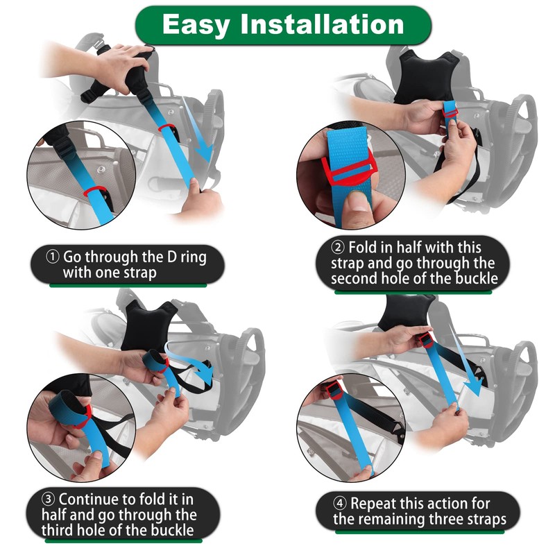 Golf Bag Strap Replacement Shoulder Adjustable Strap Padded Backpack Golf