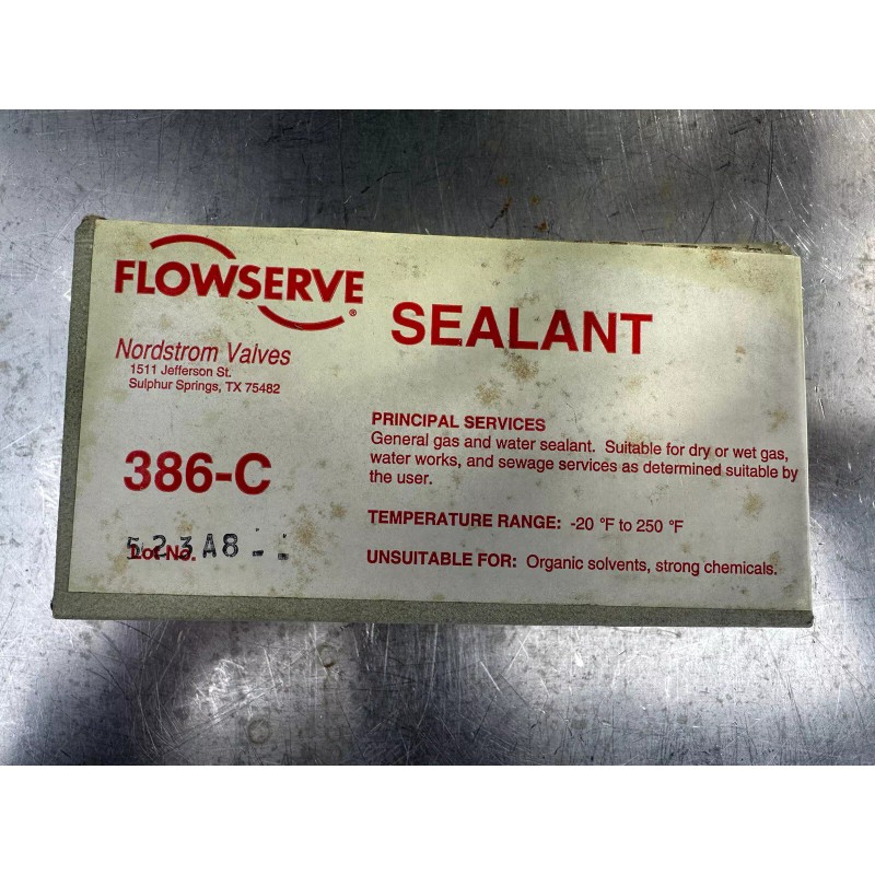 Flowserve/Nordstrom valves Flowserve 386-C Sealant Unused in Box