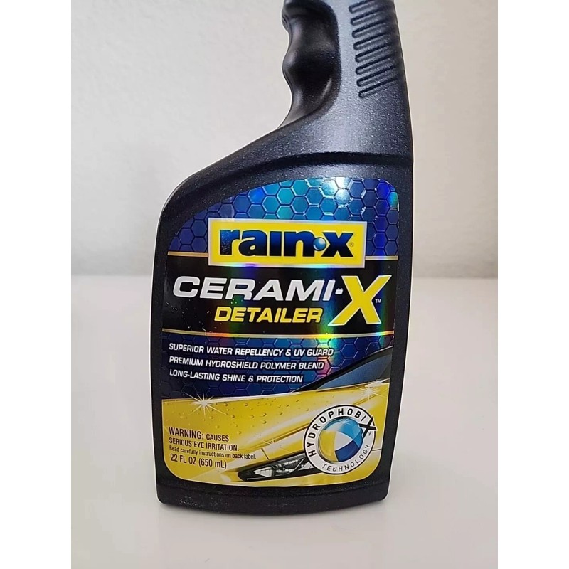 Rain-x Ceramic-x Detailer Hydrophobix Technology 22oz New