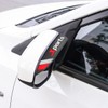 Blilo 2PCS Rear View Mirror Rain Eyebrows, Waterproof PVC Auto