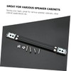 jojofuny 2sets Amplifier Handle End Caps Speaker Strap for Easy