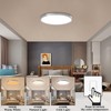 uowlbear Ceiling Light 9 Inches, 3 Color Temperatures Switchable 18W