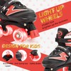 SUPER YOUNGSTER Adjustable Roller Skates Boys Kids 4-12 Roller Skates