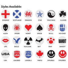 ASBRI GOLF BALL STAMPER. SKULL AND CROSSBONES