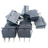12 Pieces Rocker Switch 3 Pins 3 Position Latch On/Off/On