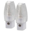 AmerTac 71056CC Classic Faceted Night Light, Clear, 2-Pack