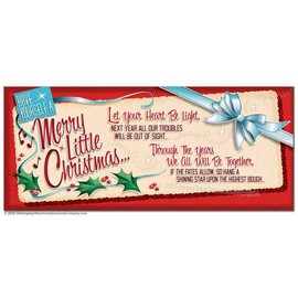 Merry Little Christmas Holiday Cards, Package of 8