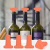 Shinemade Wine Stoppers,Set of 4 Silicone Corks - Uncork,Heavy-Duty for