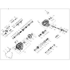 Polaris RZR Mount Bracket, Rear, Genuine OEM Part 3236145, Qty 1