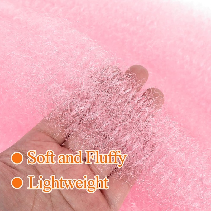 Springy Afro Twist Hair 20 Inch 3 Packs Pre Fluffed