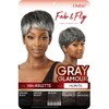 Outre Fab & Fly Full Cap Wig Gray Glamour -