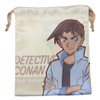 Detective Conan Drawstring Bag Ribbon Drawstring / Heiji & Kazuyo