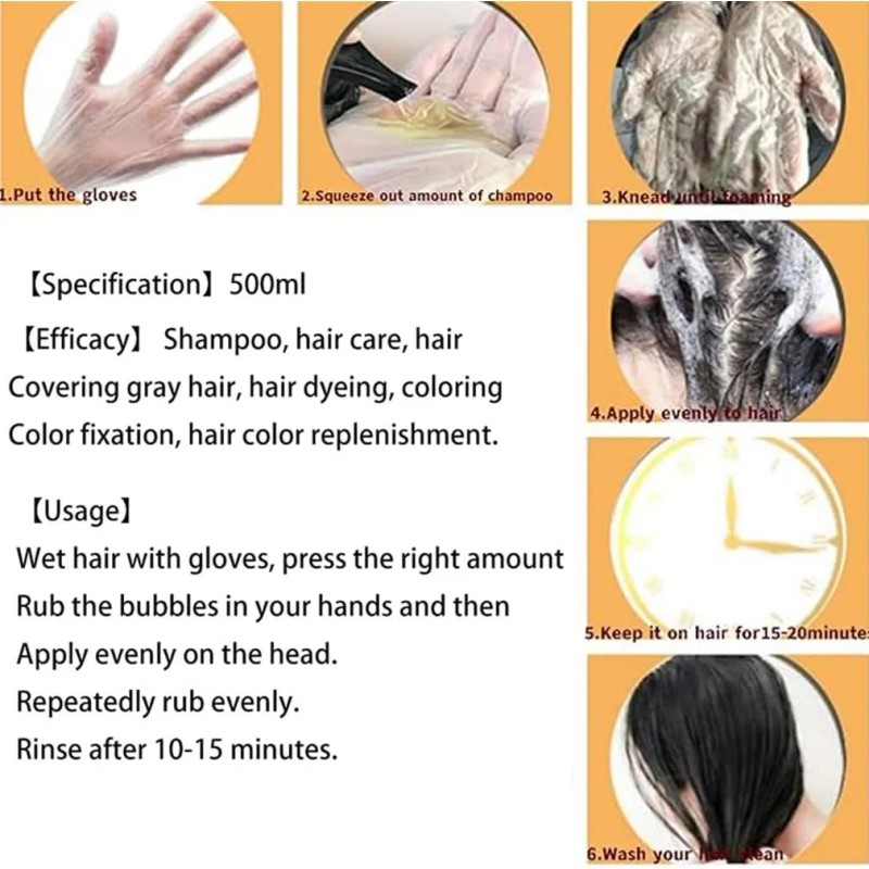 Shampoo Matizador Tinte Rubio Cobertura Cubre Canas Nutre