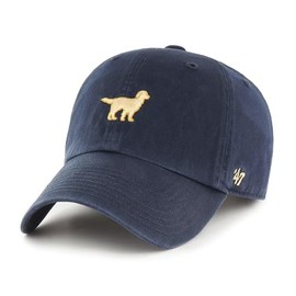 Sport Army Men's Dog Embroidered Adjustable Cleanup Hat (CA/US, Alpha, One Size, Golden Retriever (Navy))