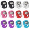 Pink Electronic Finger Tally Counter Clicker Counter, Convenient Portable Digital