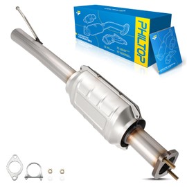 PHILTOP Rear Catalytic Converter Direct-Fit Stainless Steel Compatible With Ford 2005-2008 Escape/Mariner/Tribute GAS - Replace# 53763 (EPA Compliant)