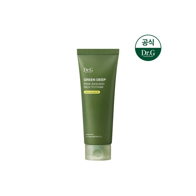 Dr.G Green Deep Pore Avocado Pack-to-Foam 150ml / 닥터지 그린