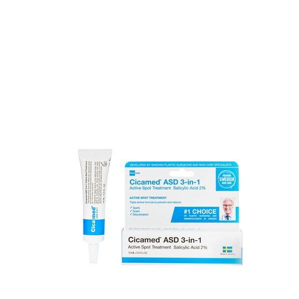 Acne Spot Fast Treatment, Cicamed Medical Science, 3-in-1 Cream