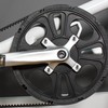 X AUTOHAUX 10pcs Silver Tone 8.5mm Chainring Nuts Road Bicycle