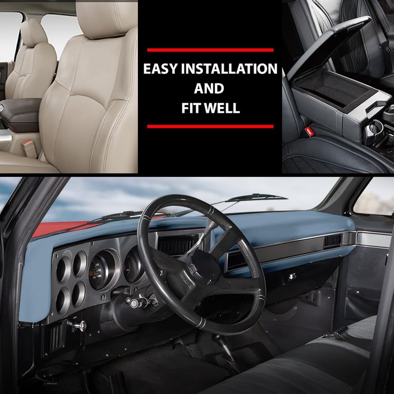 Dash Cover Dashboard Fit For GMC Chevy Full Size Pickup