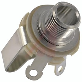 SWITCHCRAFT 12B 1/4" TRS/Stereo Panel Mount Jack - Open Circuit