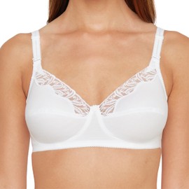 Susa Women's Bra White Weiß (003) 38BB (Brand size : 85B)