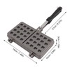 Waffle Maker Pancake Baking Pan Iron Waffle Mold Aluminum Alloy