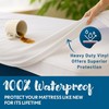 Guardmax Heavy Duty Vinyl Queen Zippered Mattress Encasement - Waterproof