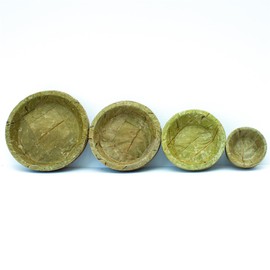 MantraRaj Large Disposable Bowls and Plates Multipack for Soup, Hot & Cold Food Sal Leaf Strong and Eco-Friendly Compostable Biodegradable Disposable Dishes 10-23cm Combo Pack 20 pcs