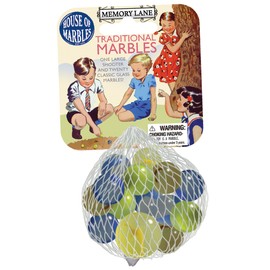 House of Marbles Traditional Net Bag of Marbles