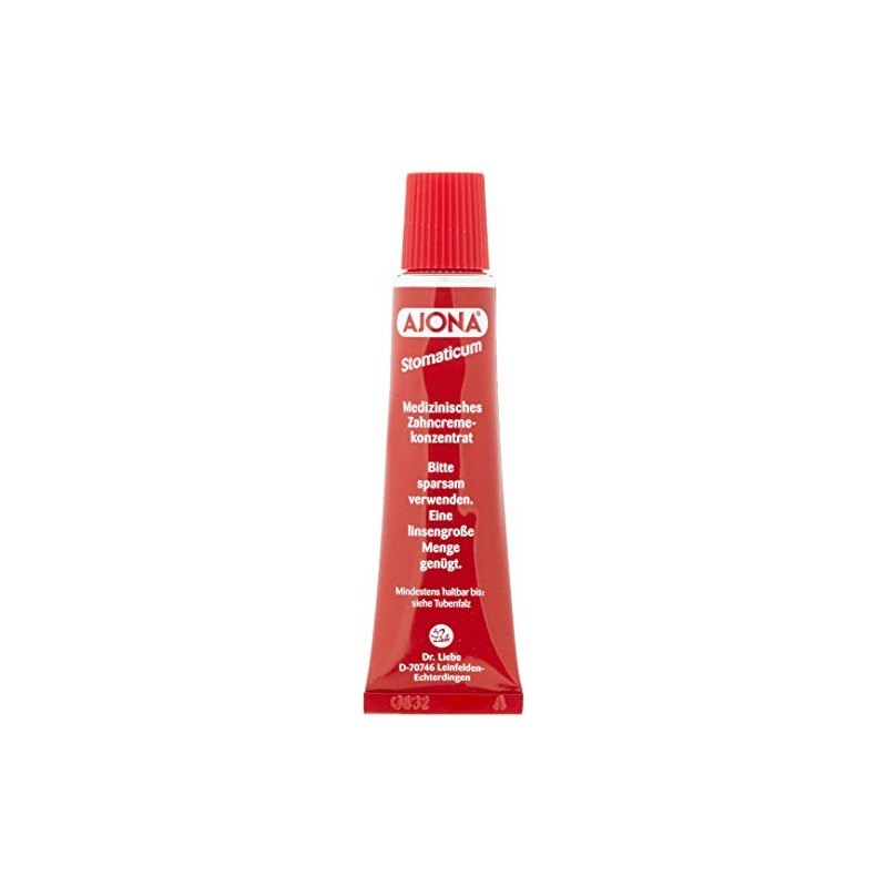 Dr. Rudolf Dear successors Ajona Stomaticum medical toothpaste concentrate, pack
