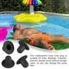 4 Pack Pool Wall Plug Replacement,Pool Stopper Plugs,Pool Plugs,Swimming Pool